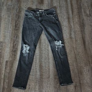 Levi 711 Jeans Skinny Size 28